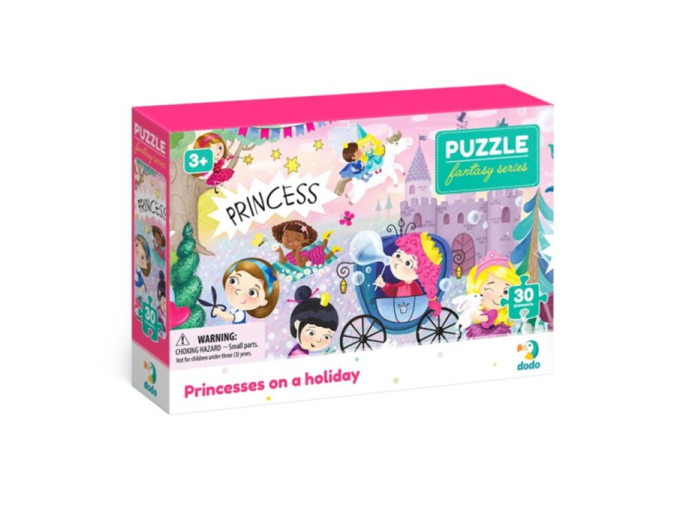 DODO Puzzle: Princezny 27x20cm 30 dílků