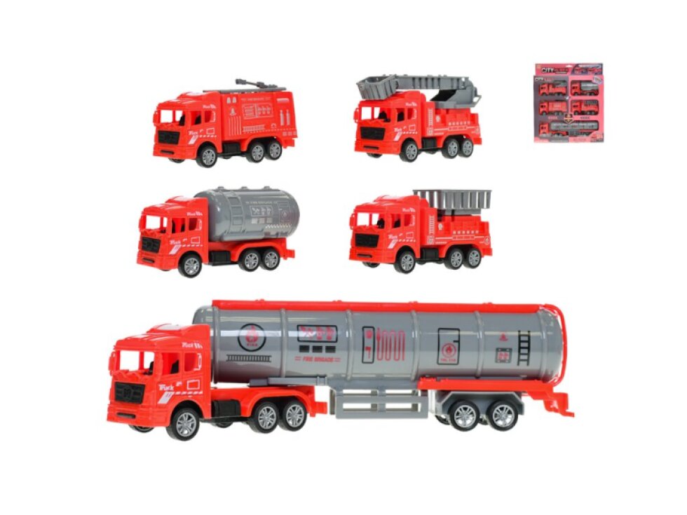 Vozidla požární 11-23,5cm zpětný chod 5ks