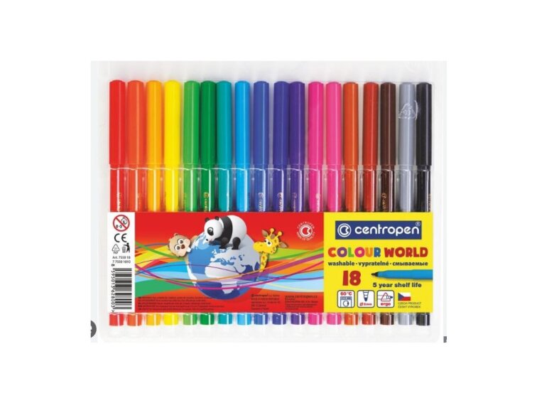 Centropen - Fixy - 18 ks