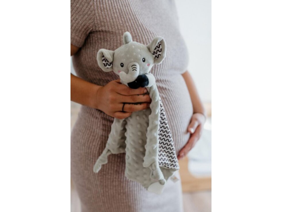 Slon usínáček babyted kousátko, chrastítko plyš 0m+