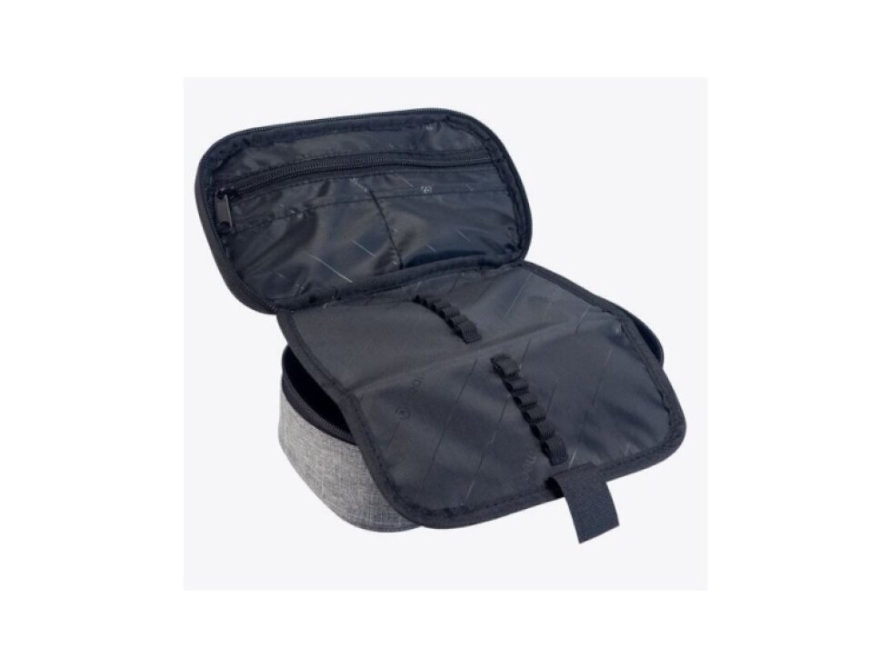 Pouzdro Meatfly XL Pencil Case, Grey Heather