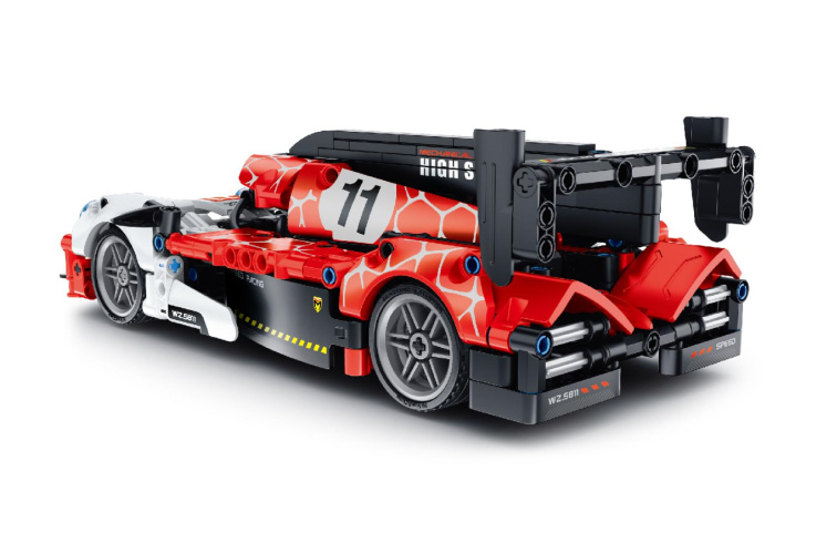 Stavebnice IamMaster - Závodní auto, 472 dílků