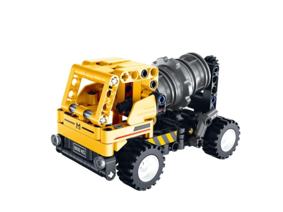 Stavebnice iM.MASTER stavební stroj plast 6 druhů