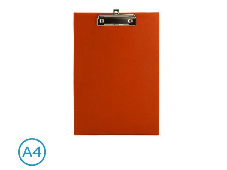 Clipboard A4 koženka - červená