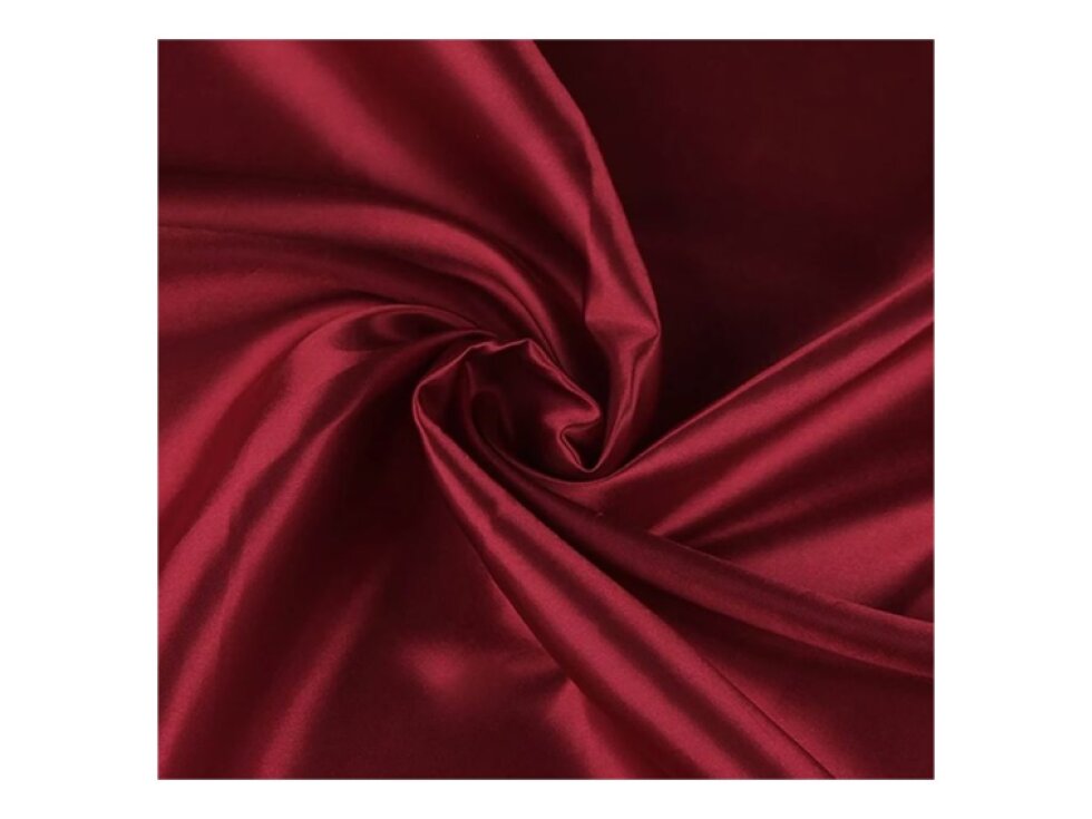Satén - Bordó