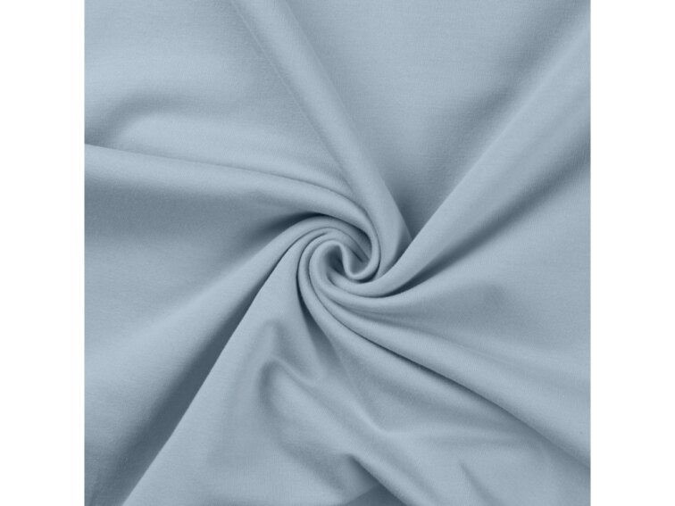 Jednobarevná teplákovina 235g - Modrá, jeans