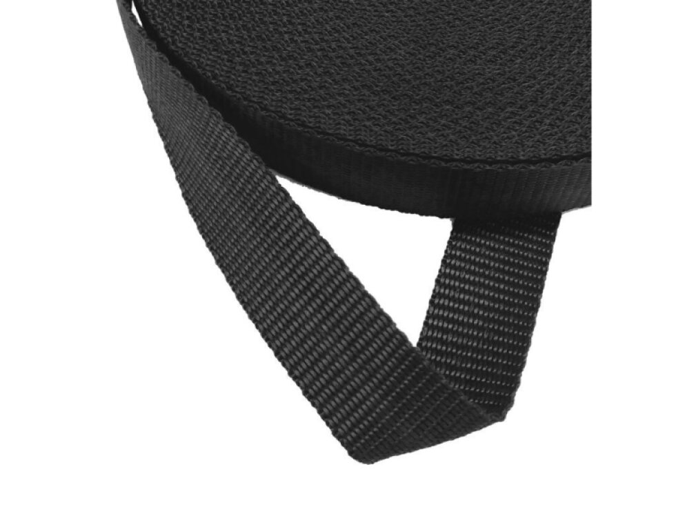 Popruh 25mm - Černá