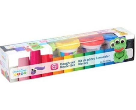 Modelína/Plastelína v kelímku 5ks mix barev