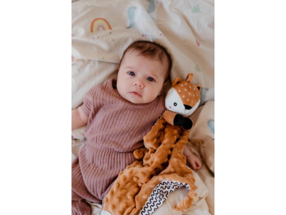 Srneček usínáček babyted, kousátko, chrastítko plyš 0m+