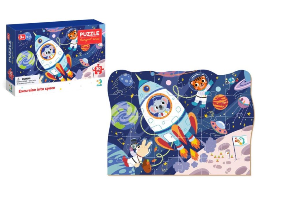 DODO Puzzle Doprava: Výlet do vesmíru