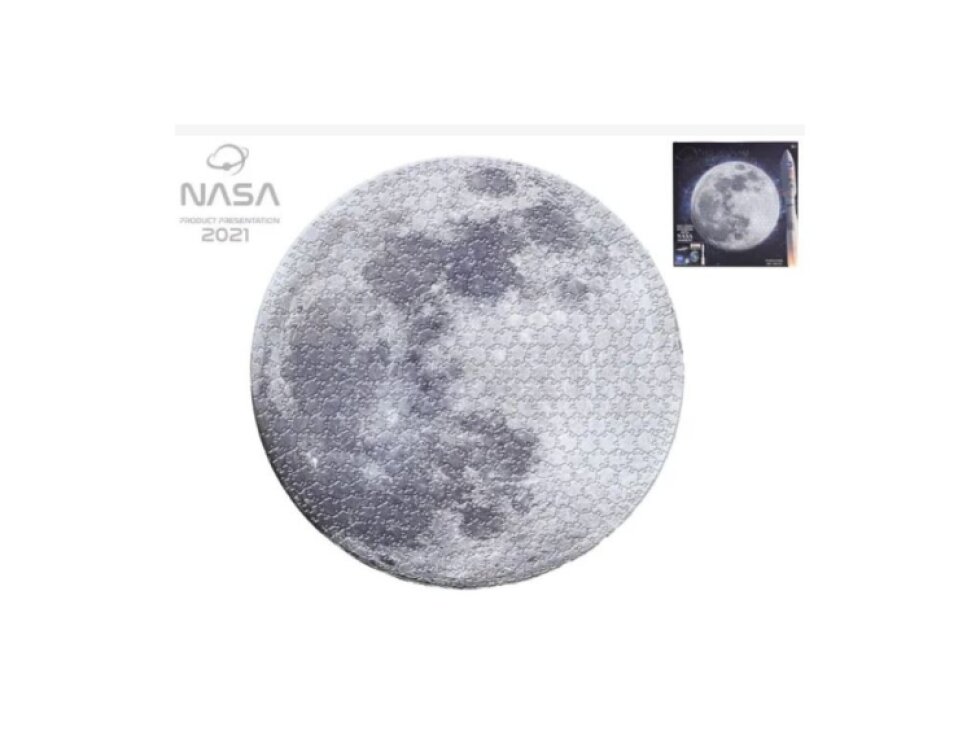 NASA puzzle kulaté 48cm 500ks 9+