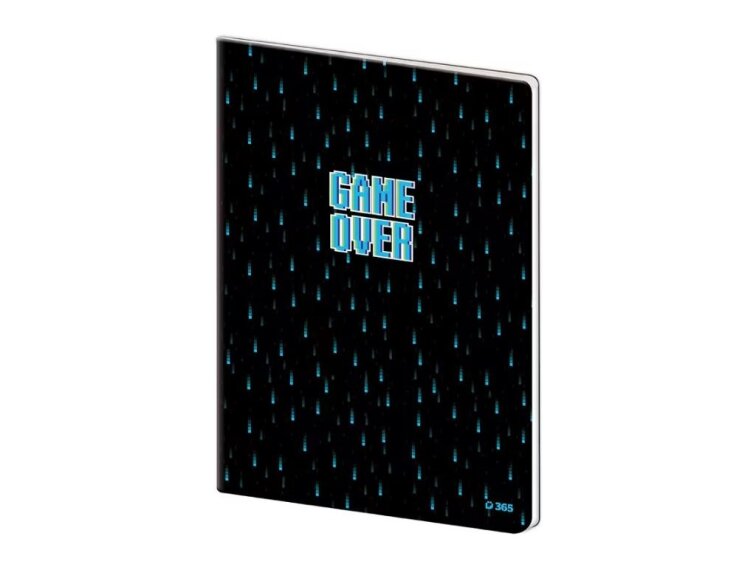 Sešit 444 plastové desky – Game Over