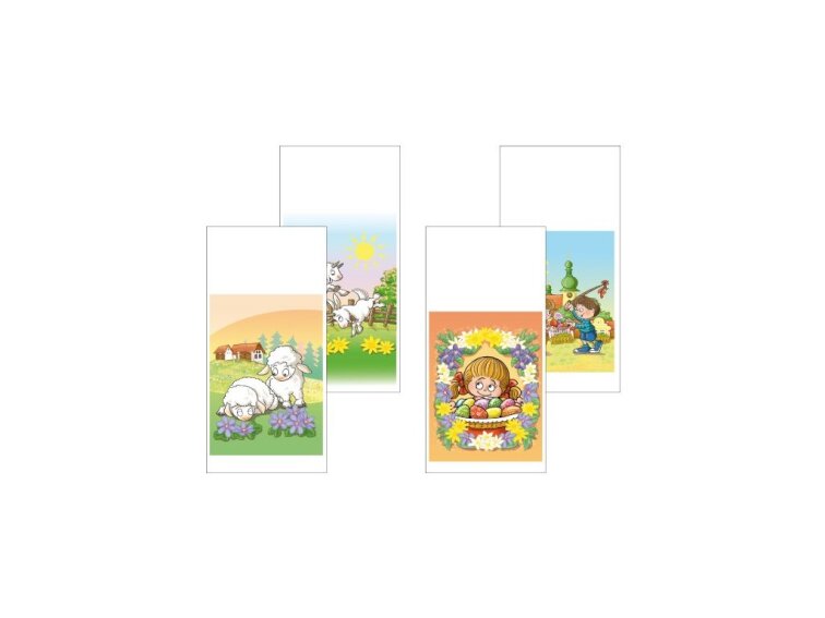 Sáček Velikonoce 180x400 Mix