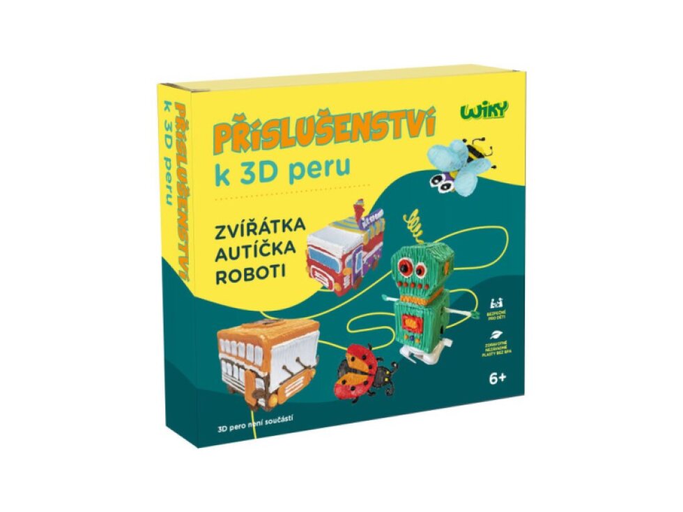 Jezdící auta pro 3D pero WIKY