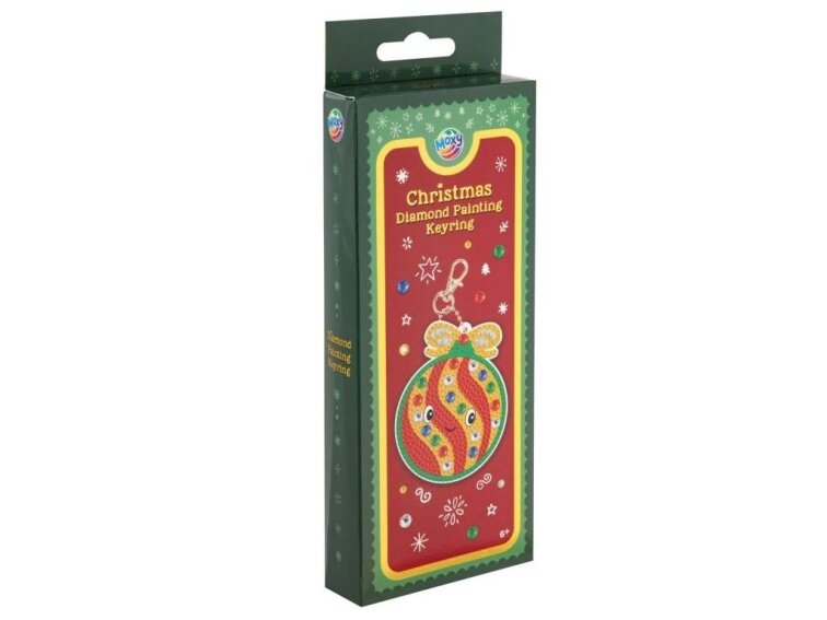 Vánoční tvoření - Diamantové malování, přívěsek ozdoba