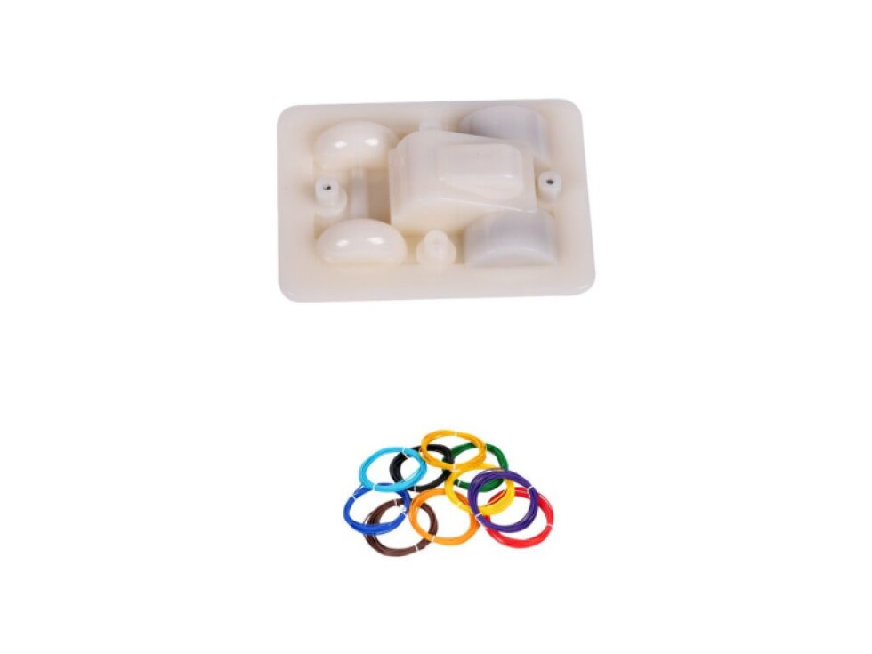 Jezdící auta pro 3D pero WIKY