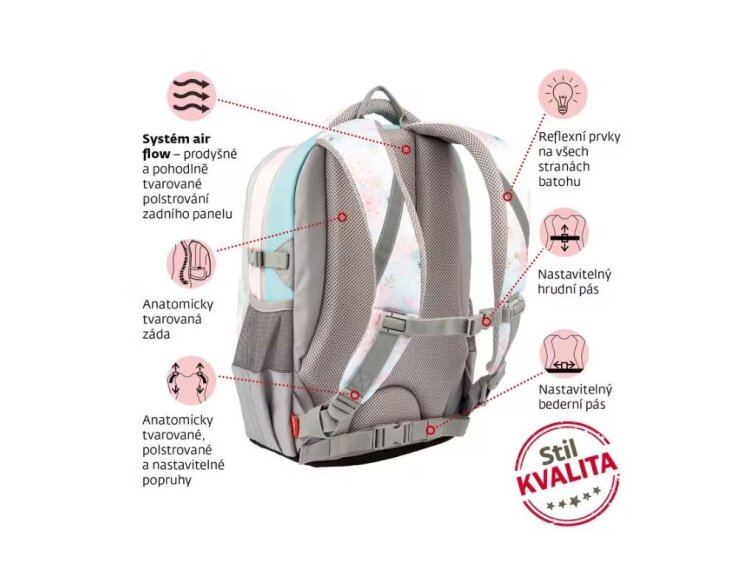 Školní batohy midi - Garden