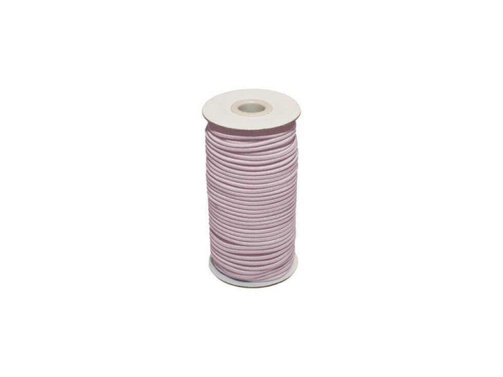 Klobouková guma 2mm - Růžová