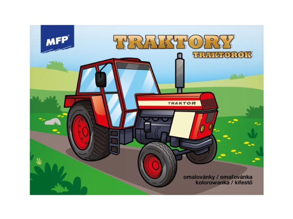 Omalovánky - Traktory