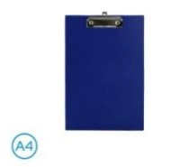 Clipboard A4 koženka - modrá