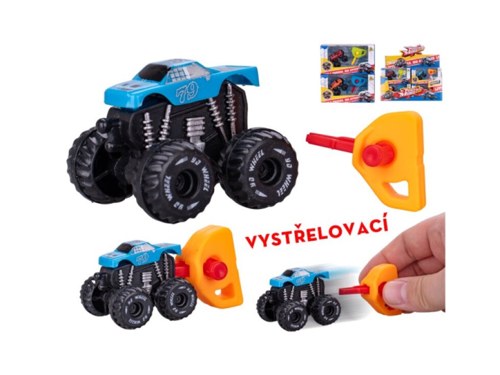 Auto monster - 3,5 cm - vystřelovací