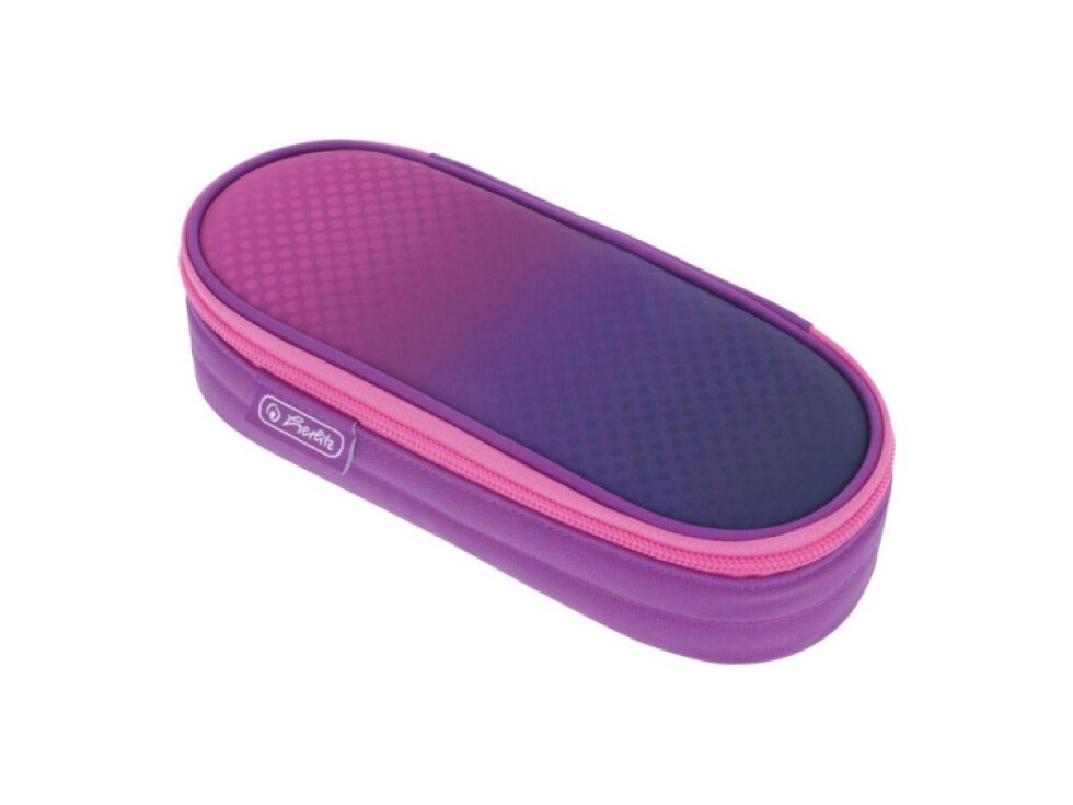 Herlitz - Pouzdro etue růžovo fialové
