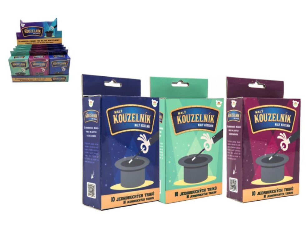 Malý kouzelník 3 druhy