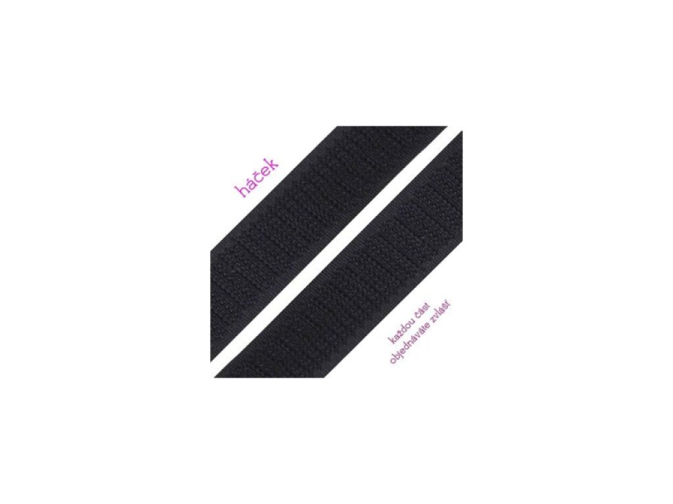 Suchý zip, 3,8 cm