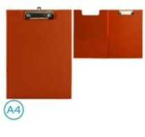 Dvojdeska s klipem A4 - červená