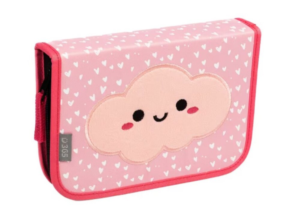 Školní penál jednopatrový Cloud