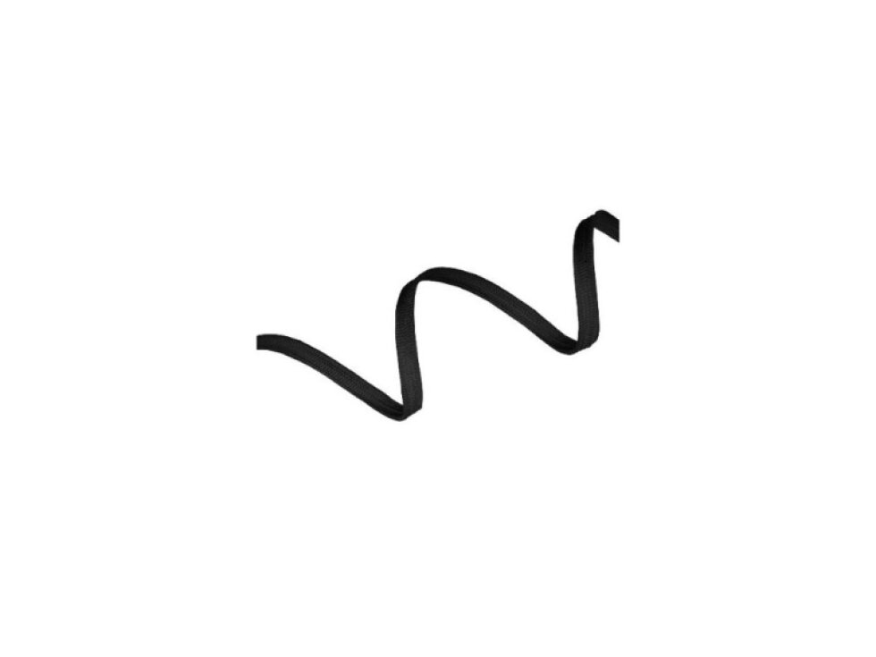 Guma, pruženka galonová 0,5cm - Černá