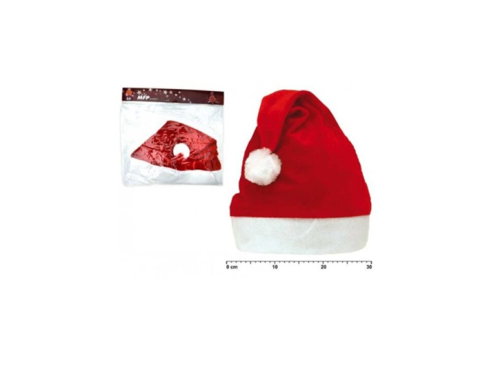 Čepice mikulášská KLASIK 29x39cm