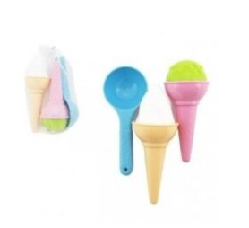Formičky Bábovky na písek plast zmrzlina 3ks
