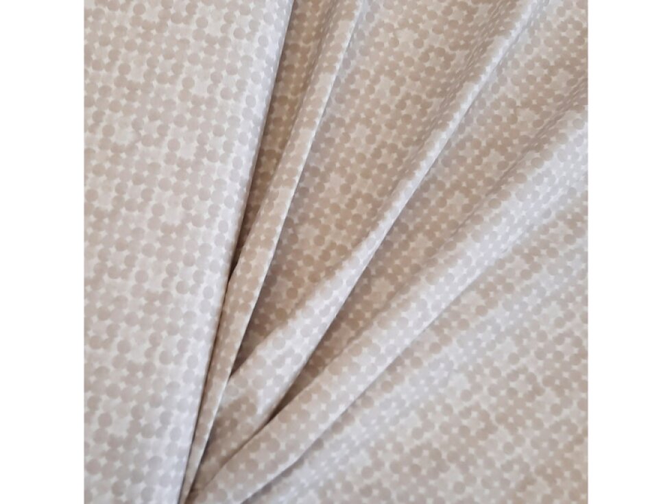 Plátno - Puntík v béžové