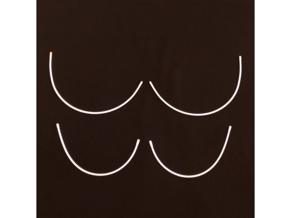 Kostice do podprsenky, tvar J, vel. 80-110