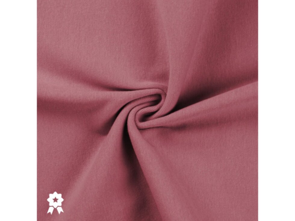 Bavlněný náplet hladký 230g - Starorůžová