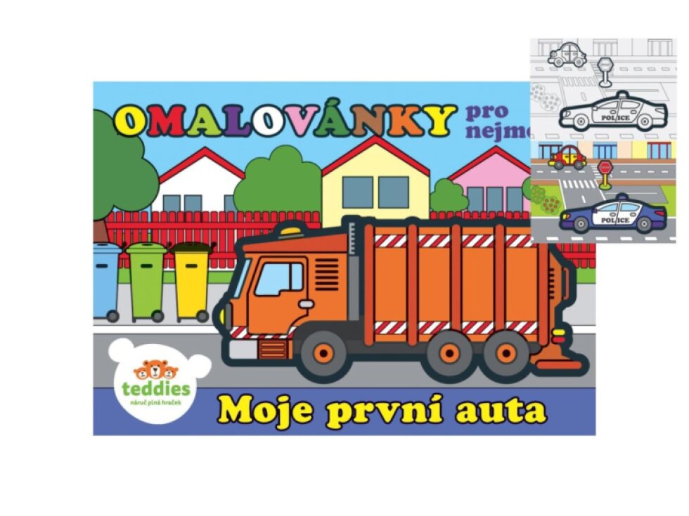 Omalovánky - Moje první auta