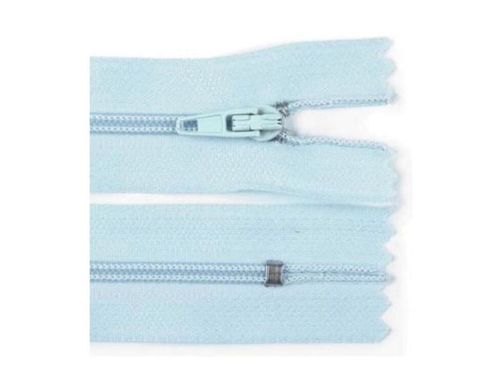 Spirálový zip 3 mm, pinlock - Mimi modrá