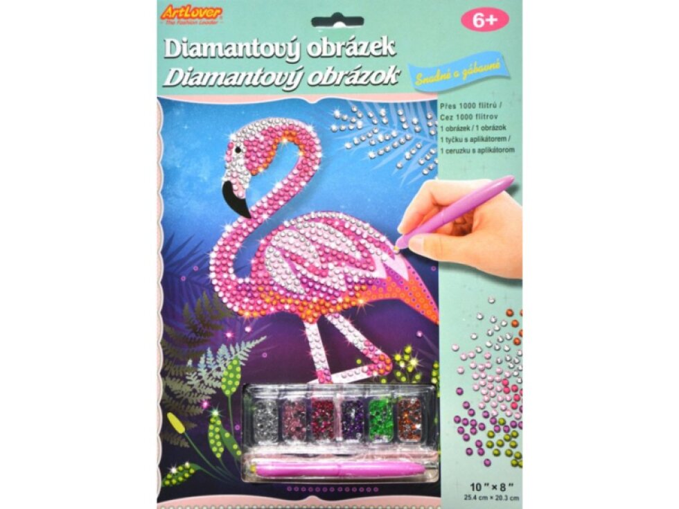 Diamantový obrázek A4 - MIX