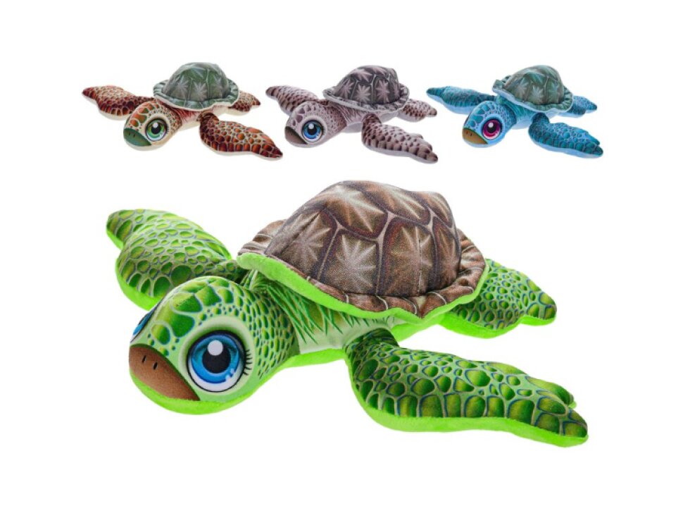 Želva plyšová třpytivý krunýř 28cm 0m+