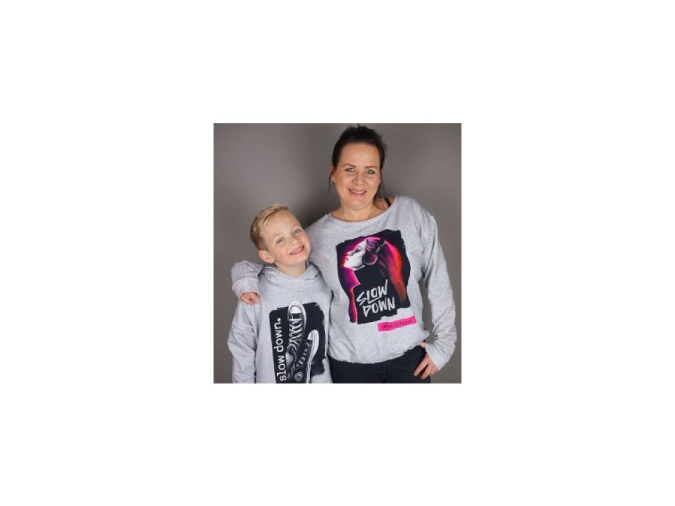 Teplákovina panel - Slow down, tenisky - 80x140cm