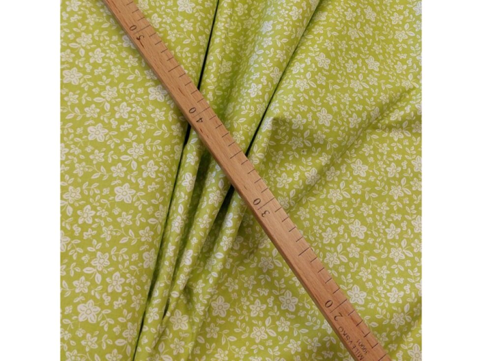 Plátno - Květy na zelené