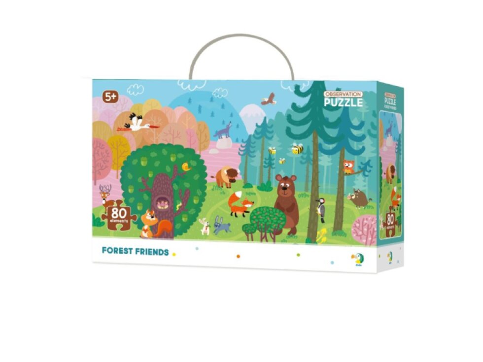 DODO Puzzle - Přátelé z lesa 80 dílků