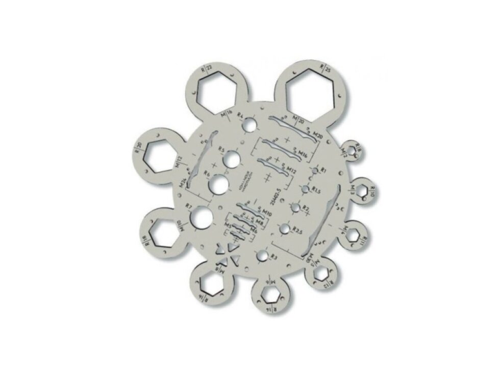 Šablona maticová I kouřová