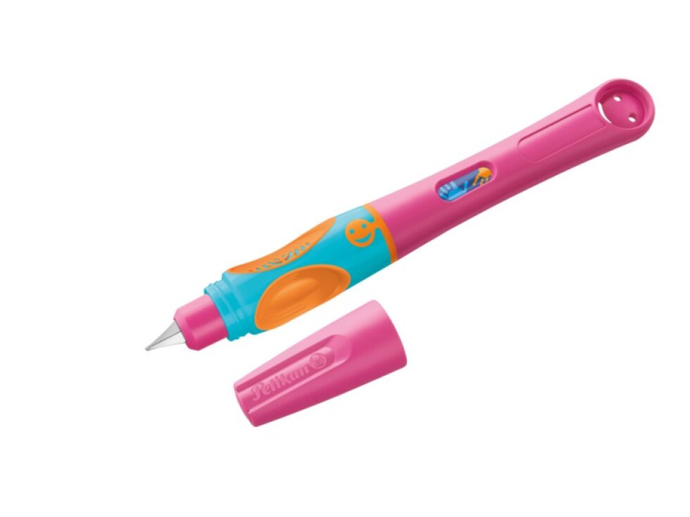 Pelikán - Bombičkové pero Griffix 4 pro praváky - růžové