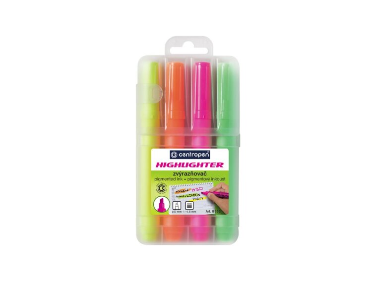 HIGHLIGHTER - zvýrazňovač, pigmentový ingoust - 5ks