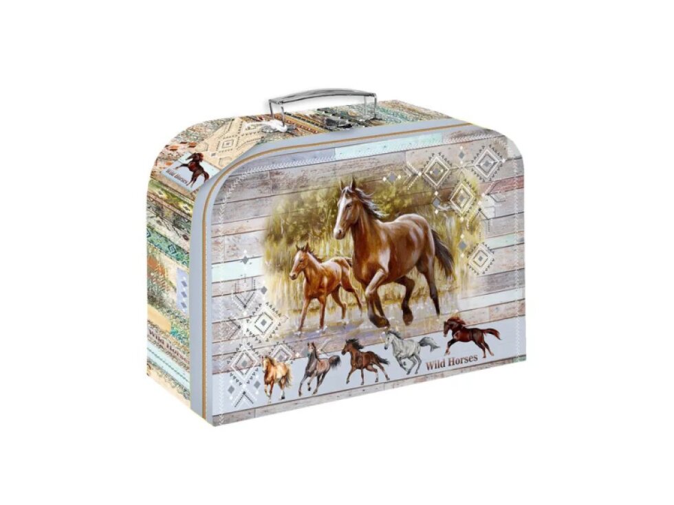 Školní kufřík 35 cm - Wild horses