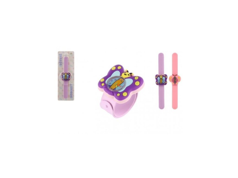 Hodinky dětské samonavíjecí motýl