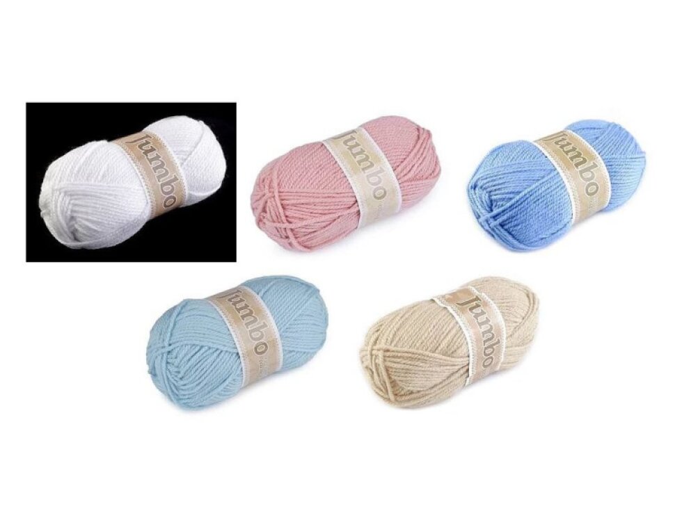 Pletací příze Jumbo 100 g - MIX