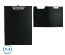 Dvojdeska s klipem A4 - černá